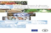 Guide pour mesurer la diversité alimentaire au niveau du ... · Le score de diversité alimentaire individuelle vise à évaluer l’adéquation nutritionnelle du régime alimentaire.