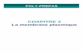 CHAPITRE 2 la membrane plasmique - poly- 2 la...  D. Disposition des lipides dans la membrane cytoplasmique