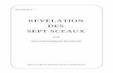 REVELATION DES SEPT SCEAUX - cmpp.ch · brochure n° 1 revelation des sept sceaux par william marrion branham dieu cache et revele dans la simplicite