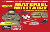 INFORMATIONS! - memepasmal.ch · Suisse d’articles originaux de l’armée. ... 5 poches avant, poche intérieure, poche ... Fr. 5.–/le tube