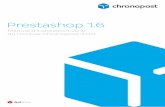 Prestashop 1 - Accueil Chronopost.fr · Objectif Ce document explique comment installer et utiliser le module Chronopost depuis votre site Prestashop. Périmètre Ce module …