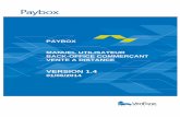 PAYBOX MANUEL UTILISATEUR BACK-OFFICE … · paybox manuel utilisateur back-office commerÇant vente a distance version 1.4 01/06/2014