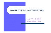 INGENIERIE DE LA FORMATION - Iut.univ-lille2.friut.univ-lille2.fr/fileadmin/user_upload/documents/Emplois/Ingenie... · 2 L'ingénierie de la formation : qu'est ce que c'est ? L'ingénierie