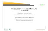 Introduction au logiciel MATLAB ”Cours bloc” - webmee/matlab/latex/presentation_cours_bloc.pdf · A i i utomatisation nstitut d' ndustrielle Introduction au logiciel MATLAB ”Cours