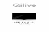 LED TV 21.5’’ Q - qilive.com · Mise en route Français - 3 - Notifications & Caractéristiques &Accessoires Informations à caractère environnemental Ce téléviseur est conçu