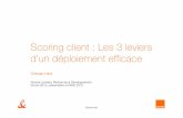 Scoring client : Les 3 leviers d'un déploiement efficacelipn.univ-paris13.fr/A3/AAFD12/slides/AAFD12_Lemaire.pdf · Orange Labs Vincent Lemaire, Recherche & Développement 29 juin
