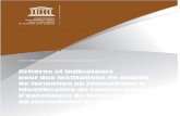 Critères et indicateurs pour des institutions de qualité ...unesdoc.unesco.org/images/0015/001514/151496f.pdf · L’UNESCO a fait appel à la Rhodes University’s School of Journalism