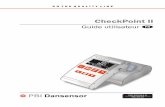 CheckPoint II - PCE Instruments · CheckPoint II est un instrument de contrôle qualité portatif pour les emballages sous AT. Convivial, le «CheckPoint II PC Software» fourni avec