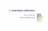 UE 4.2 S3 C6 Soins Relationnels - ifsi.charlesfoix.blog ...ifsi.charlesfoix.blog.free.fr/public/Semestre_3/L__entretien... · 4 1. Définition Formel ou informel, à la demande du