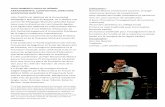 ARRANGEMENTS, COMPOSITION, DIRECTION, … · SINU SAX QUARTET Sinu Sax Quartet est né à l'université de Córdoba (Colombie). Ce quatuor est dédié au rayonne-ment de la musique