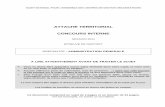 ATTACHE TERRITORIAL CONCOURS INTERNE - cdg69- Centre de ... · Ce document comprend un sujet de 2 pages et un dossier ... recrutées en qualité d'agent contractuel dans les emplois