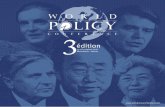 ©dition - World Policy .... 15-18 ocTobre 2010, Marrakech, Maroc. ss ... de la recherche et de la