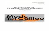 LES CONCERTS DU CAILLOU DU JARDIN …cdt33.media.tourinsoft.eu/upload/Programmation-Music-at-Caillou... · Les plus belles chansons de BARBARA interprétées par AMBRE accompagnée