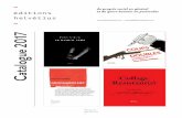 Catalogue 2017 - Editions Helvetiuseditionshelvetius.com/wp-content/uploads/2017/09/... · Mais Jean-Denys Phillipe n’est pas que l’homme de l’instant réagissant à l’actualité
