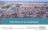PLUi de la CC du Lunévillois - delunevilleabaccarat.fr · Débat sur les orientations générales du PADD /// 2016| 4 Les orientations générales du PADD de la CC du Lunévillois