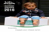 RAPPORT D’ACTIVITÉ 2016 - SYRIA CHARITY - Aide ... activite_2016_vf.pdf · Depuis 2011, l’assistance médicale est une priorité de l’aide humanitaire apportée par Syria Charity