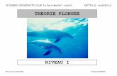 Theorie Niveau 1 - Emmanuel GEORGES · PLONGEE UNIVERSITE CLUB "Le Petit Marlin" – NANCY NETILUS - MARSEILLE Mise à jour du 13 Mai 2008 Emmanuel GEORGES THEORIE PLONGEE NIVEAU