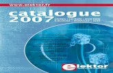 catalogue 2007elektor.presse.free.fr/fiches_livres/Catalogue/Catalogue 2007.pdf · visual Basic for electronics engineering applications * 978-0-905705-68-2 39,50 19 ... dont le mensuel