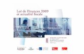 LDF 2009 COMPLETE 150109 IMPRESSION - … · En partenariat avec Taxe Optimisation Territoire Sécurité Compétitivité Restructuration Entreprises Fabrice LUZU Notaire Jean-Paul