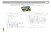 progression grammaire conjugaison BDG .Progression Conjugaison-Grammaire 2015-2016 ! CE1 Grammaire