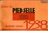 PIED-SELLE et CAP-ROBUR alum tarif 1938 - … PIED-SELLE... · ultimheat® virtual museum pied-selle 324 «y.i -:•; marques pied-selle et cap-robur album-tarif janvierer 1938