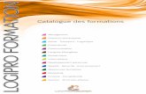 Catalogue des formations - Formation Haute-loire: … · Catalogue des formations Management Direction d'entreprise Achat - Transport - Logistique Commercial Communication Langues