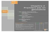 Chapitre 2 Premiers pas en géométrie - …lewebpedagogique.com/mathntraou/files/2014/08/6-ch2-Cours.pdf · Point, segment, droite, demi-droite a. Vocabulaire, ... (Phare 20 ...