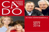 SAISON 2017 2018 - cado-orleans.fr · edito Que le spectacle éclate dans nos salles et hors des murs du Théâtre et que les idées et les émotions qui l’accompagnent retentissent