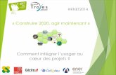 « Construire 2020, agir maintenant - economie … introduction Atelier 7... · De nouvelles formes de collaboration participatives et ouvertes à l’ensemble des acteurs d’un