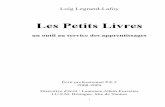 Les Petits Livrespetitslivres.free.fr/techniques/dossierpro01.pdf · On trouvera différents modèles sur  Le modèle sous Scribus " petitlivre.sla " y est téléchargeable.