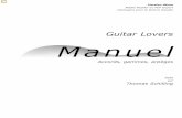 Guitar Lovers Manuel - Encyclopédie française de la ... Manche de guitare 52 Diagrammes ... I II III IV V VI VII VIII IX X XI XII XIII XIV XV • • o• •• o • o• ••