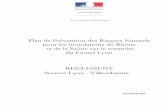 Plan de Prévention des Risques Naturels pour les ... · Préfecture du Rhône Service Navigation Rhône Saône Plan de Prévention des Risques Naturels pour les inondations du Rhône
