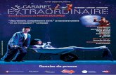 Le Cabaret Avril en Septembre présente · flegmatique et virtuose, qui tient la mesure au piano de ... Création lumière Bastien Peralta Régie générale et son Jean-Christophe