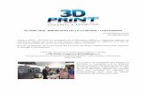 3D PRINT 2018 : RENDEZ-VOUS LES 5.6.7 JUIN 2018 … · 3D PRINT 2018 : RENDEZ-VOUS LES 5.6.7 JUIN 2018 – LYON EUREXPO Communiqué de presse 13 septembre 2017 Lancé en 2014, «