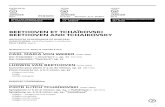 BEETHOVEN ET TCHAÏKOVSKI BEETHOVEN AND …KOVSKI-Web.pdf · 7 BEETHOVEN ET TCHAÏKOVSKI BEETHOVEN AND TCHAIKOVSKY ORCHESTRE SYMPHONIQUE DE MONTRÉAL JUANJO MENA, chef d’orchestre