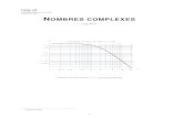 NOMBRES COMPLEXES - Pages - accueilmath.heig-vd.ch/fr-ch/enseignement/Cours/Complexes2013.pdf · 10 Exercices 36 2. 11 R eponses aux exercices 41 ... Deux nombres complexes sont conjugu