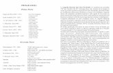 PROGRAMMA La Cappella Musicale Don Gino …servizialcittadino.comune.sassari.it/index.php/news... · 2011-12-15 · V. Miserachs Grau ... Giovanni Croce (1557 1609) Cantate Domino
