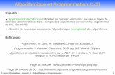Algorithmique et Programmation (1/3) - Apache2 …furst/docs/1-Types_composes.pdf · Programmation – Cours et ... travaille sur la case mémoire correspondant ... Les types de données