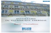 Royat-Chamalières - Inventaire du patrimoine thermal · Royat-Chamalières – Inventaire du patrimoine thermal – Route des Villes d’Eaux du Massif Central 6 association), de