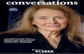 conversations - Librairie Kléber · de toutes les autres jusqu’ici et qu’elle soit pourtant comme son ... que j’étais allait à l’aventure de ses premiers pas. ... sourires