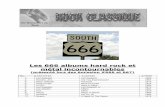 Top 666 Hard Rock et Metal - Rock Classique 666 Hard Rock et Metal.pdf · REDI 31 Les 666 albums hard rock et métal incontournables (présenté lors des émission #666 et 667) No.