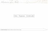 Arts - Rupture - Continuit rupture continuité R+J 3°.pdf · H!toire d" A#s Contexte historique: Rom o et Juliette, une Ïuvre travers les ges Baz LUHRMANN, Romeo + Juliet, 1996
