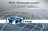 Kit EasyLean - ter.frter.fr/uploads/product-catalog/plaquette_lean_manufacturing.pdf · Kit ®EasyLean , la liberté de concevoir ´ Le Lean Manufacturing est un système d’organisation