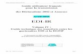 EDI-IR-Vol-IV 2015-04 v1.0 - impots.gouv.fr · Version du document 1.0 –2015-04 ... Le test des contrôles d ... Prise en compte des changements d’indicateur de version dans l’accord
