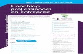 PÔLE MANAGEMENT-RH-ACHATS-VENTE Coaching Pro... · PDF fileCette formation a été créée pour donner la possibilité aux managers, d’exploiter les techniques de coaching, pour