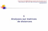 5 Analyses sur matrices de distances - edu.mnhn.fredu.mnhn.fr/pluginfile.php/7248/mod_resource/content/0/ED_MNHN... · ... (implique que 1 corresponde à la différence max entre