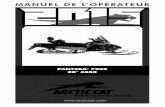 MANUEL DE L’OPÉRATEUR - €¦ · Fonction de conduite à froid (Pantera 7000) .7 Compteur de vitesse/Tachymètre/Jauge digitale.....7 Codes diagnostique ...