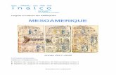 MESOAMERIQUE - iheal.univ-paris3.fr · L’écriture pictographique nahuatl, dont la plupart des documents disponibles ont été réalisés, entre le XVIe et le XVIIIe siècles pour