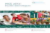 PISA 2012 Études thématiques (23.09.2014) - …pisa.educa.ch/sites/default/files/20140923/pisa2012_etudes... · Eva Roos 1. Introduction. PISA 2012 6 ÉTUDES THÉMATIQUES INTRODUCTION