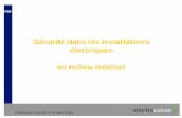 Sécurité dans les installations électriques en milieu … · © Electrosuisse, Cours ARATH Ch. Date 4.11.2004 Sécurité dans les installations électriques en milieu médical